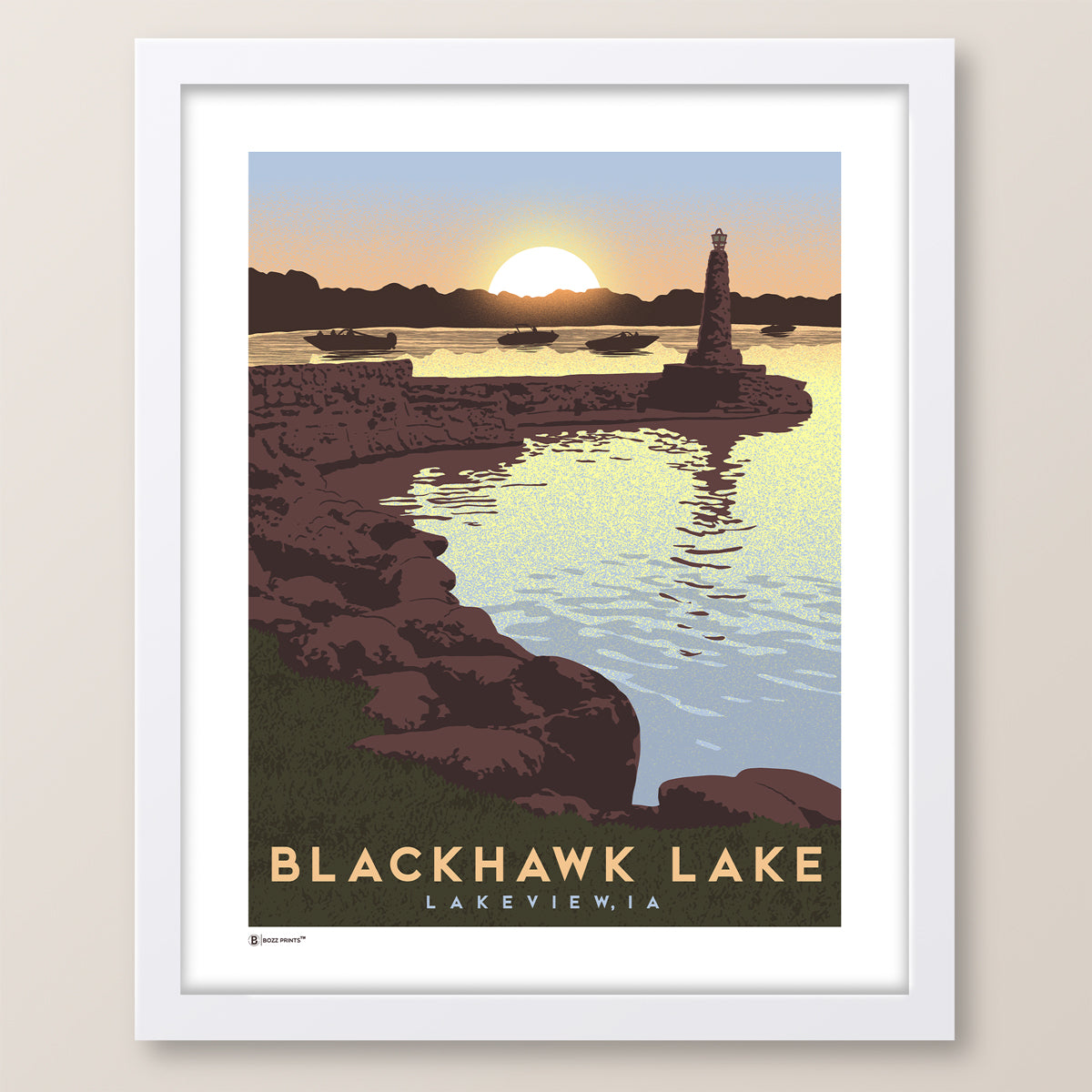 Blackhawk Lake Print
