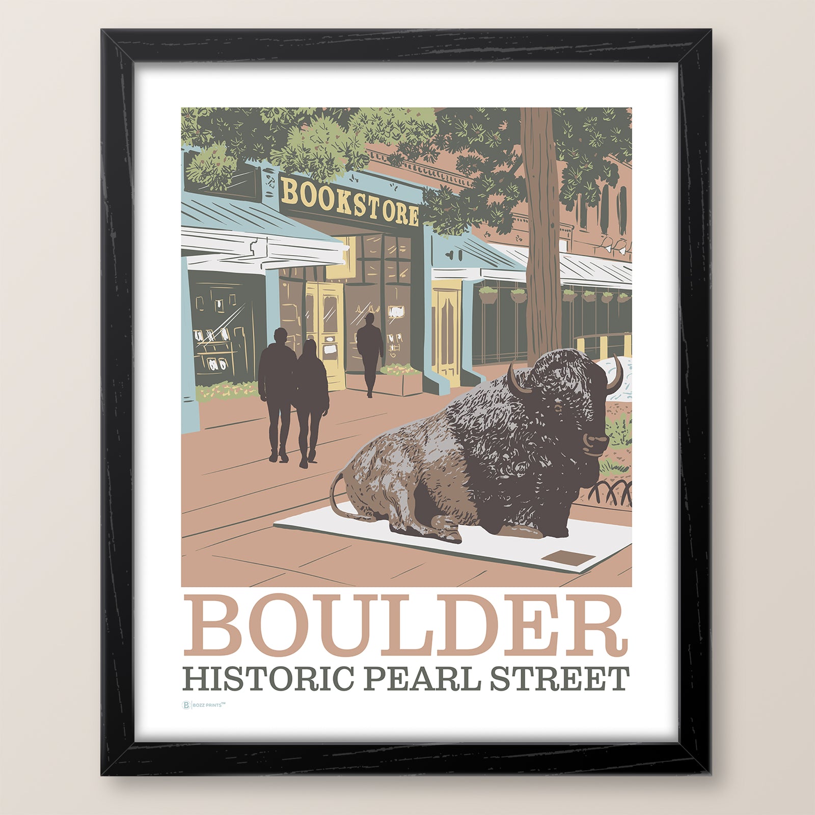 Boulder Pearl Street Print