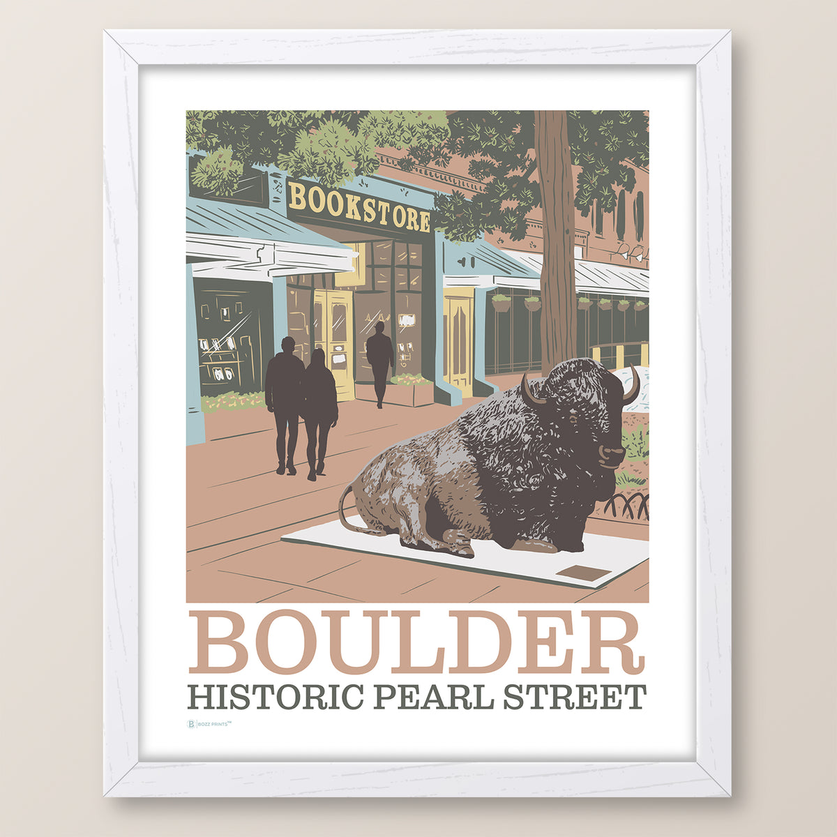 Boulder Pearl Street Print