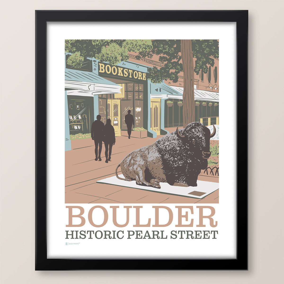 Boulder Pearl Street Print