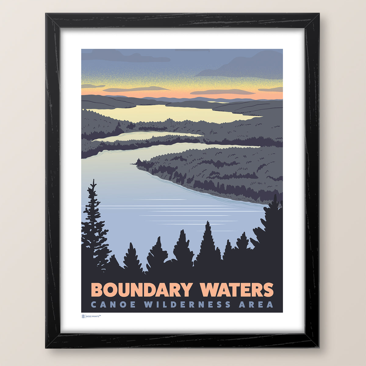 Boundary Waters Overlook Print