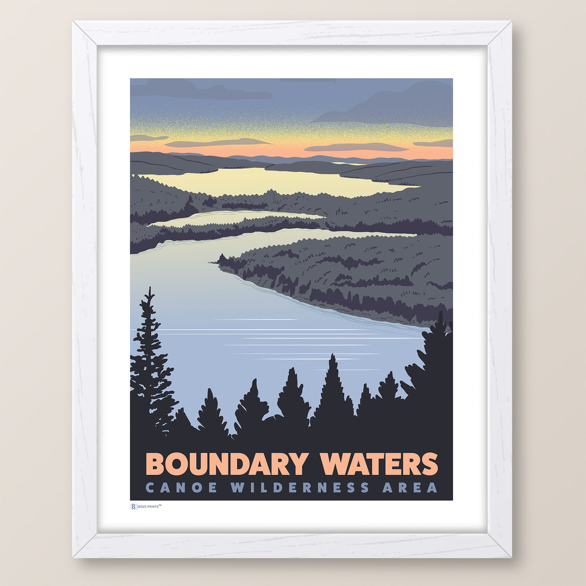 Boundary Waters Overlook Print