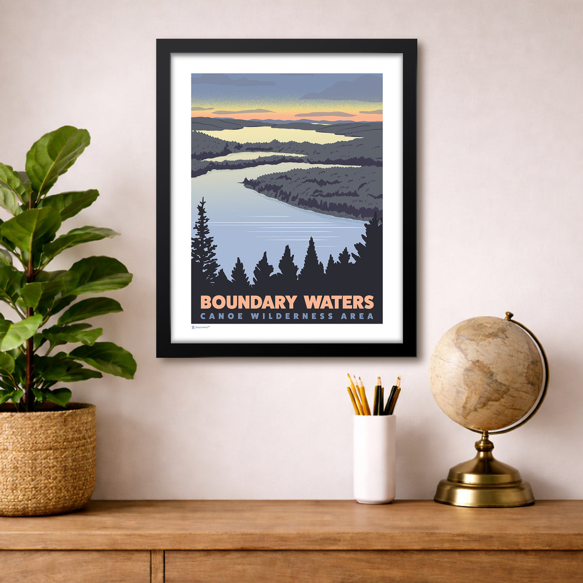 Boundary Waters Overlook Print