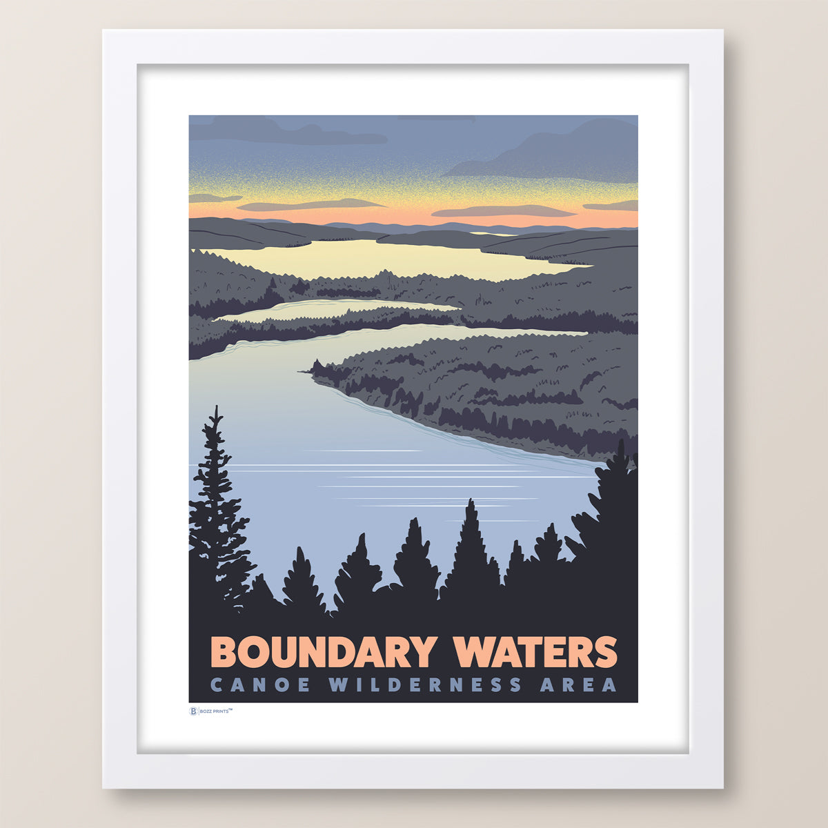Boundary Waters Overlook Print