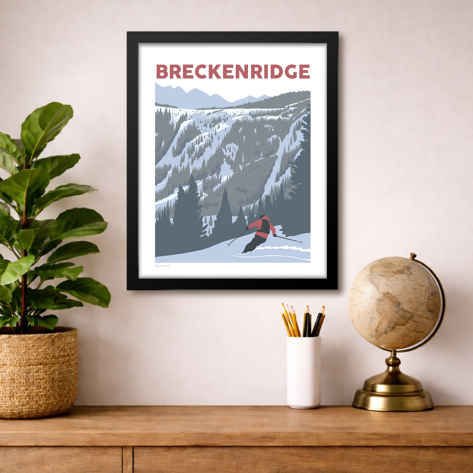 Ski Breckenridge Print