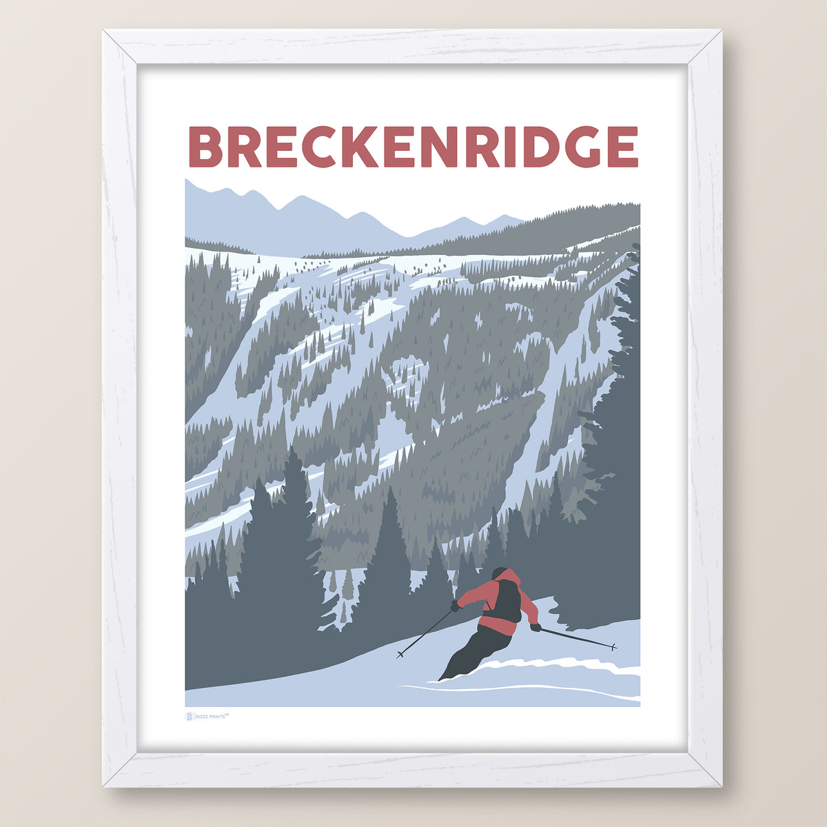 Ski Breckenridge Print