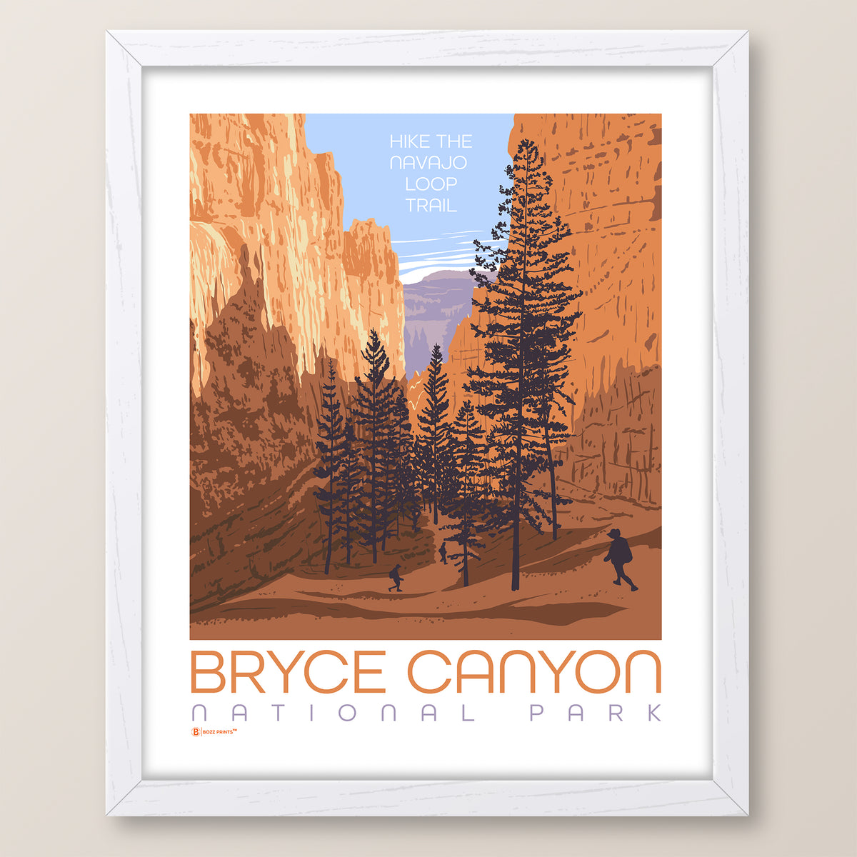 Bryce Canyon National Park Navajo Trail Loop Print