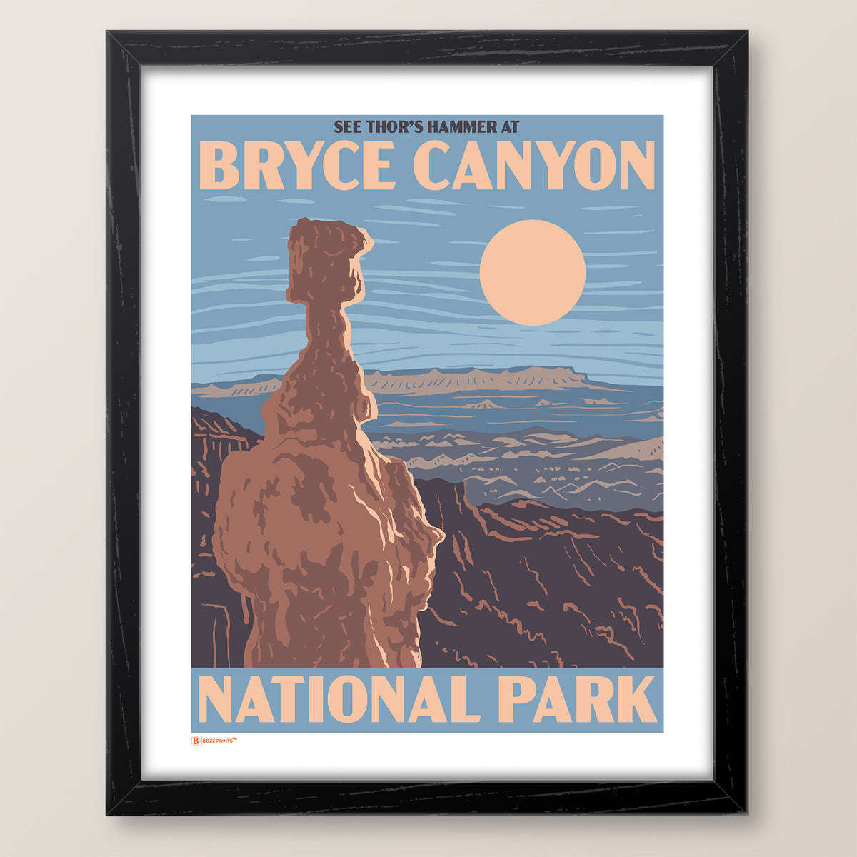 Bryce Canyon National Park Thor's Hammer Print