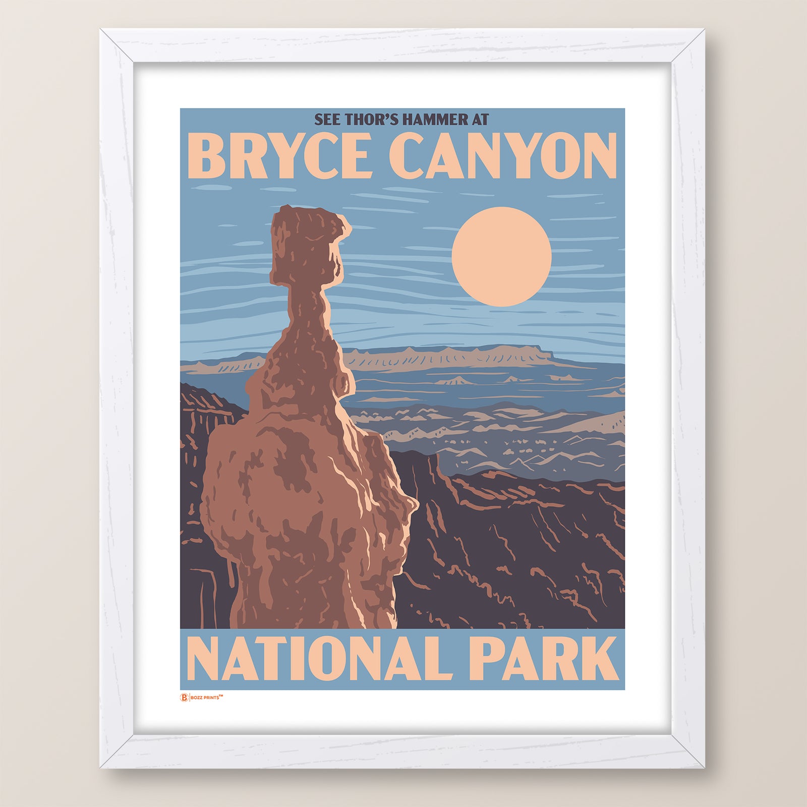 Bryce Canyon National Park Thor's Hammer Print
