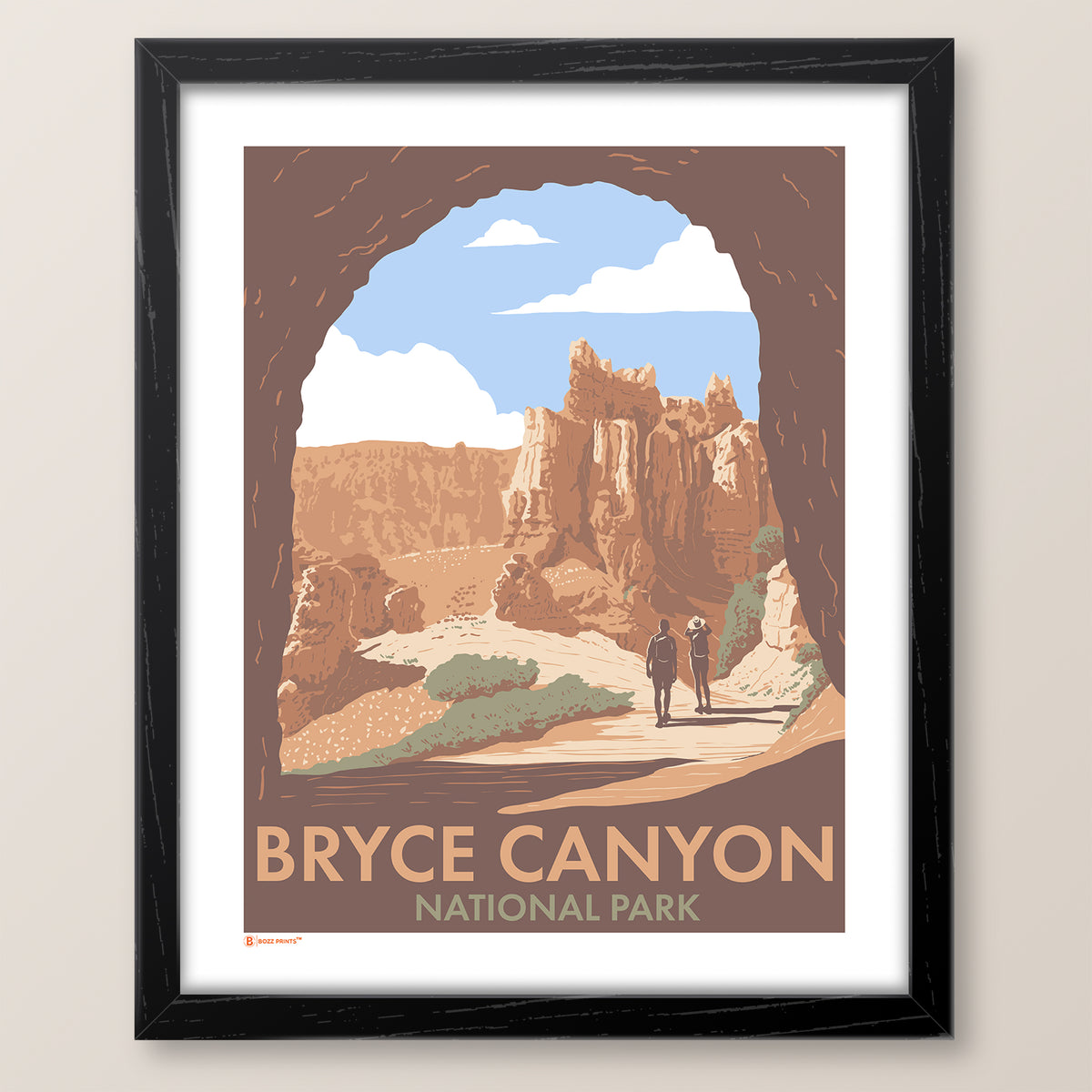 Bryce Canyon National Park Tunnel Print