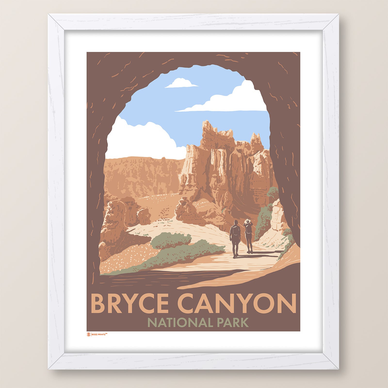 Bryce Canyon National Park Tunnel Print