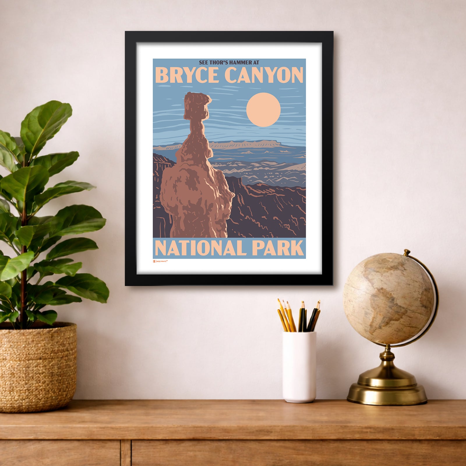 Bryce Canyon National Park Thor's Hammer Print