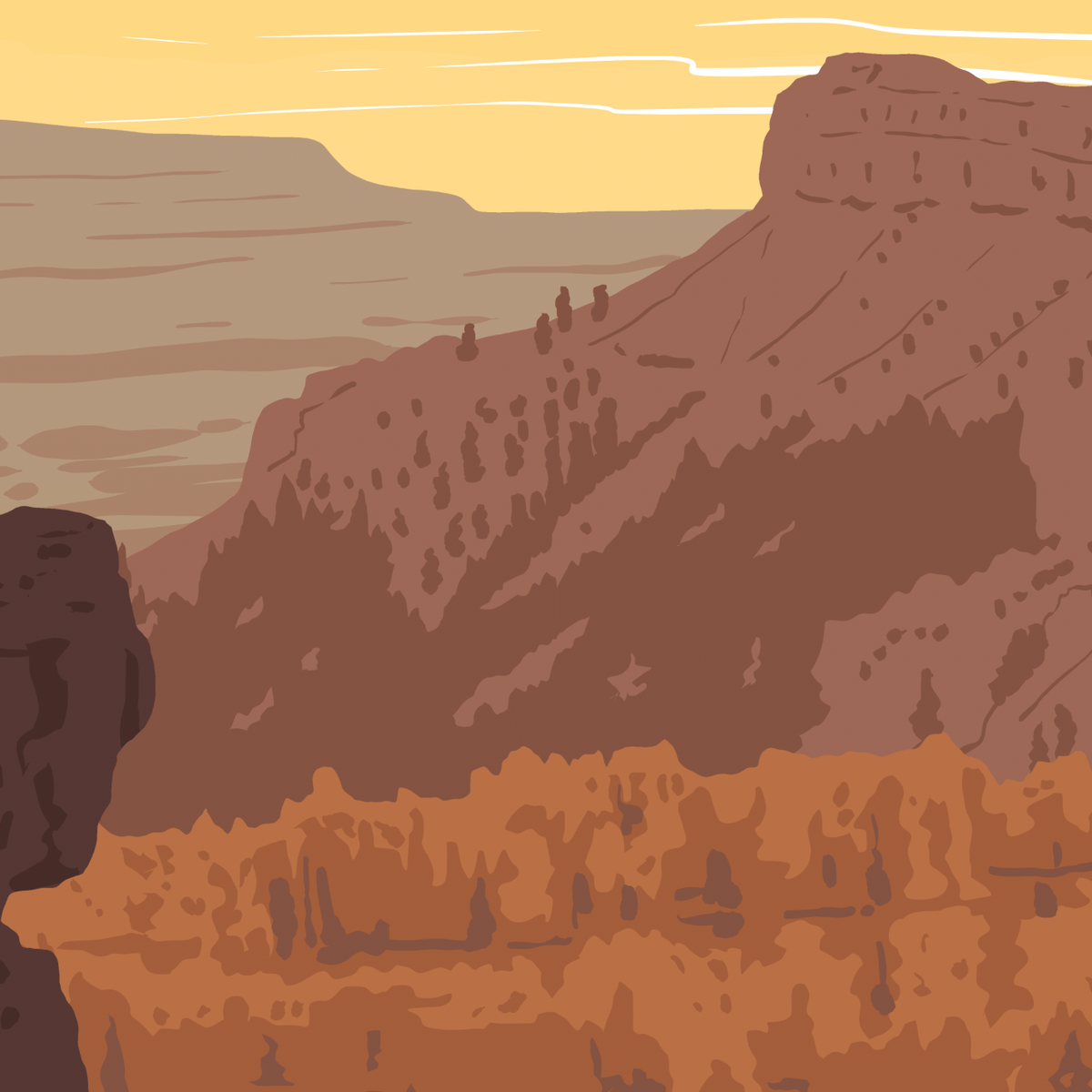 Bryce Canyon National Park Sunset Point Overlook Print