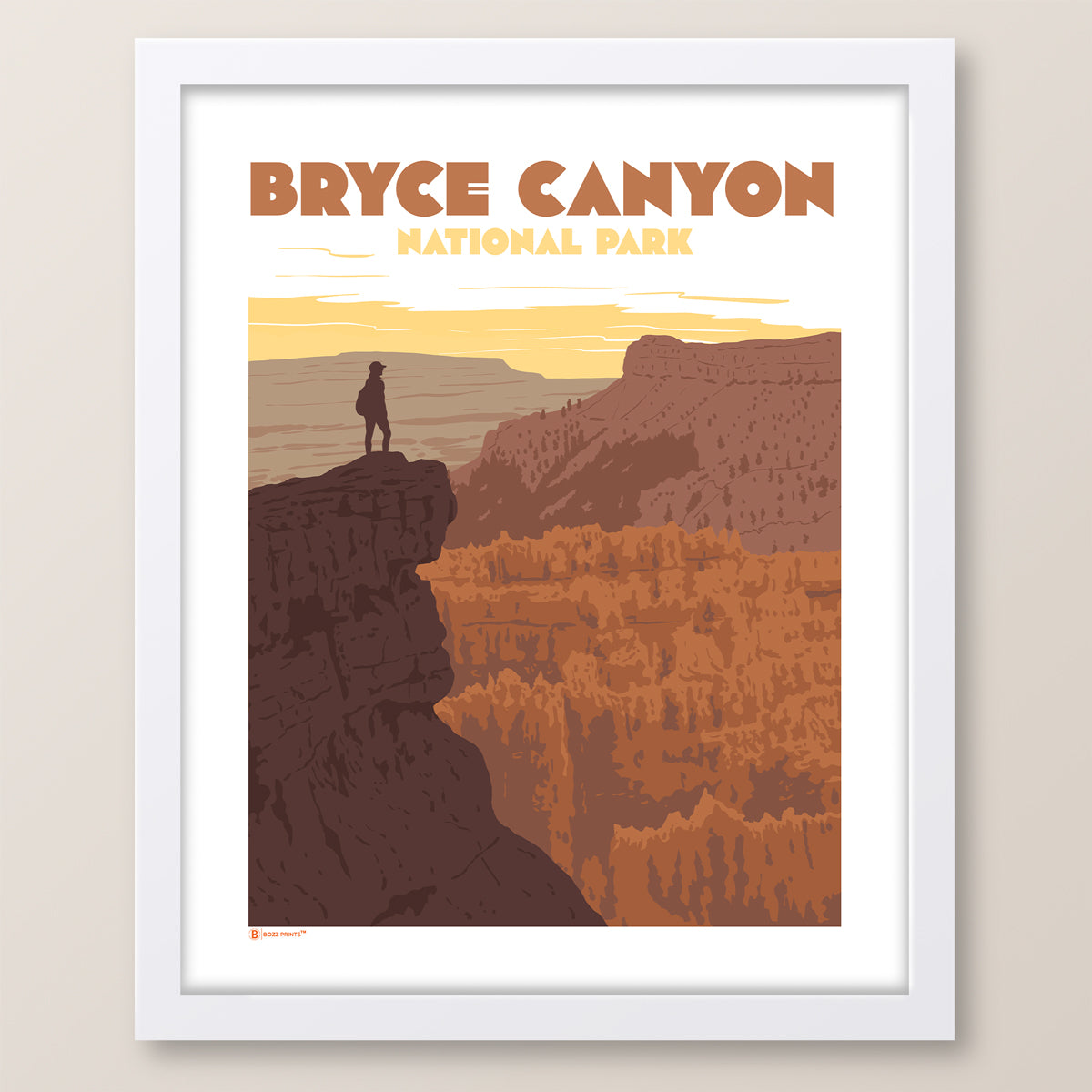 Bryce Canyon National Park Sunset Point Overlook Print