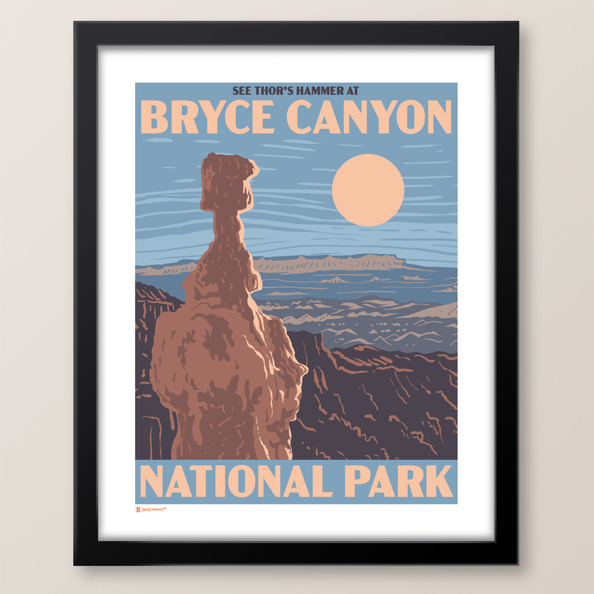 Bryce Canyon National Park Thor's Hammer Print