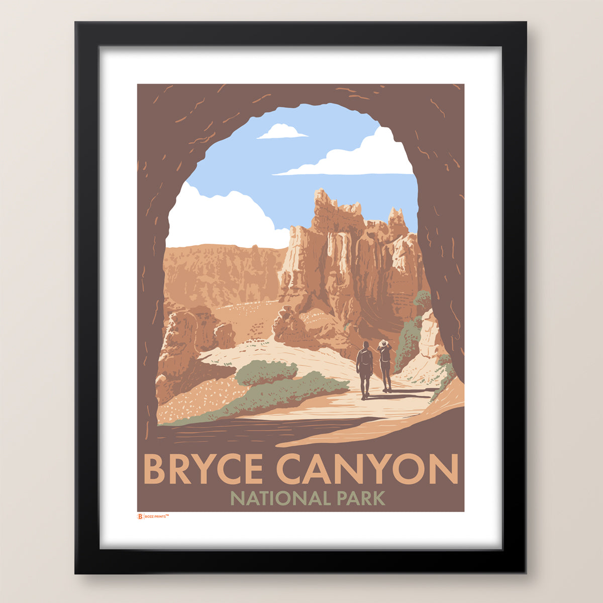Bryce Canyon National Park Tunnel Print