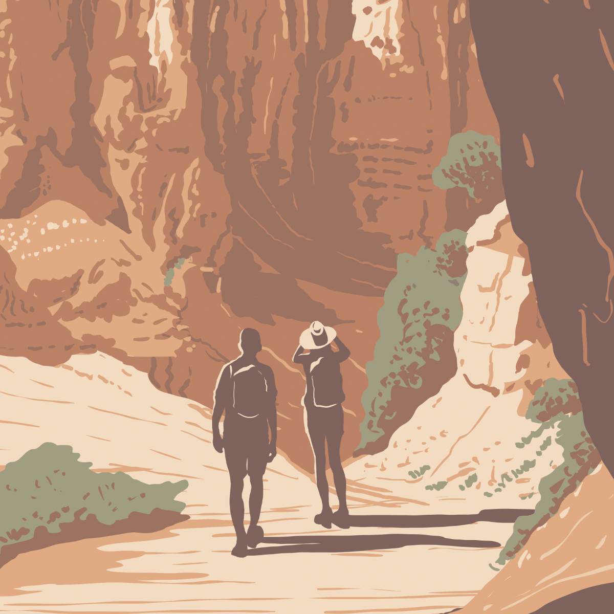 Bryce Canyon National Park Tunnel Print