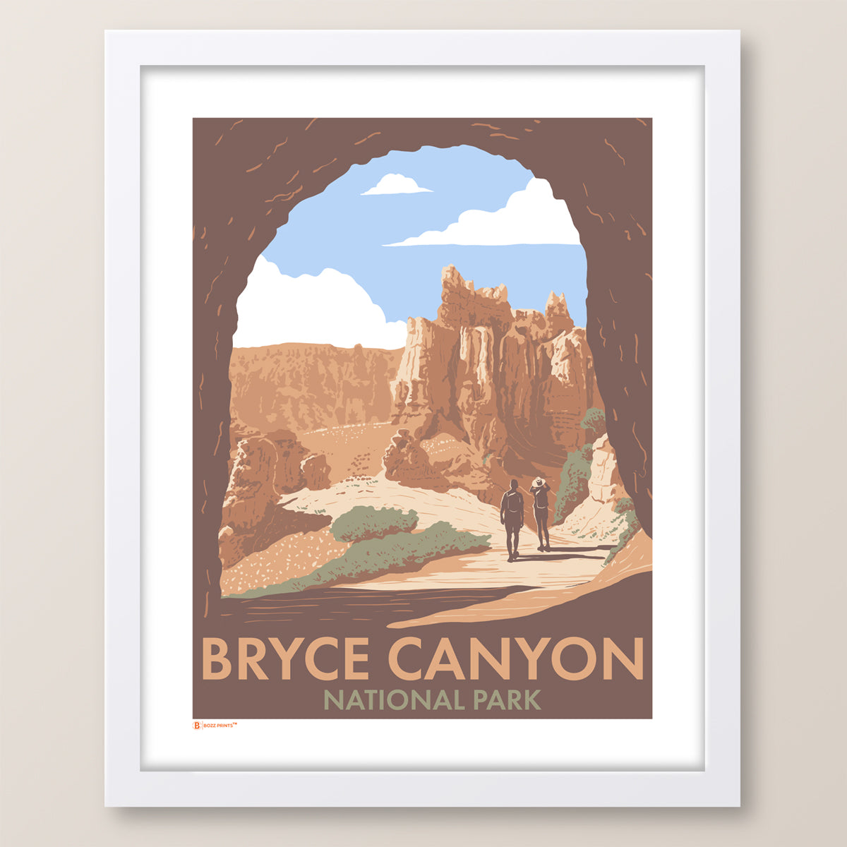 Bryce Canyon National Park Tunnel Print