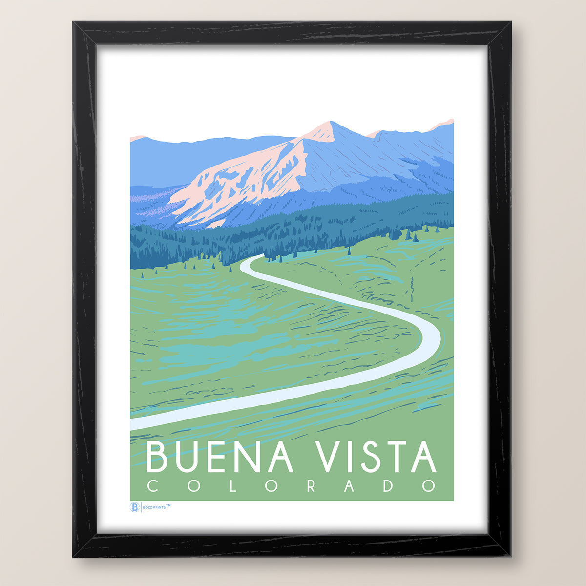 Buena Vista Colorado Print