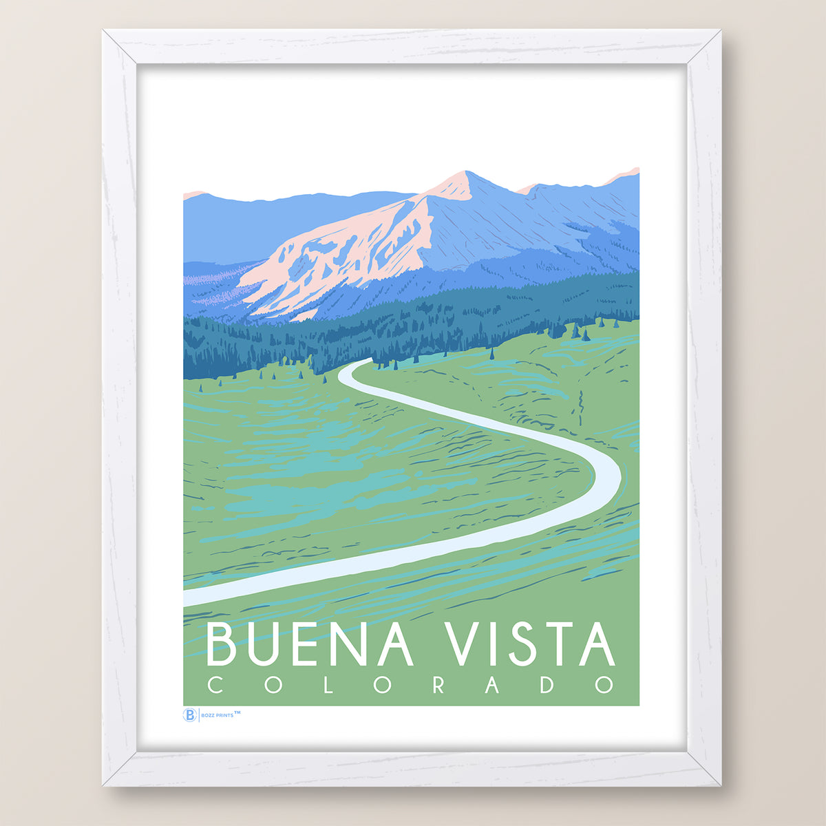 Buena Vista Colorado Print