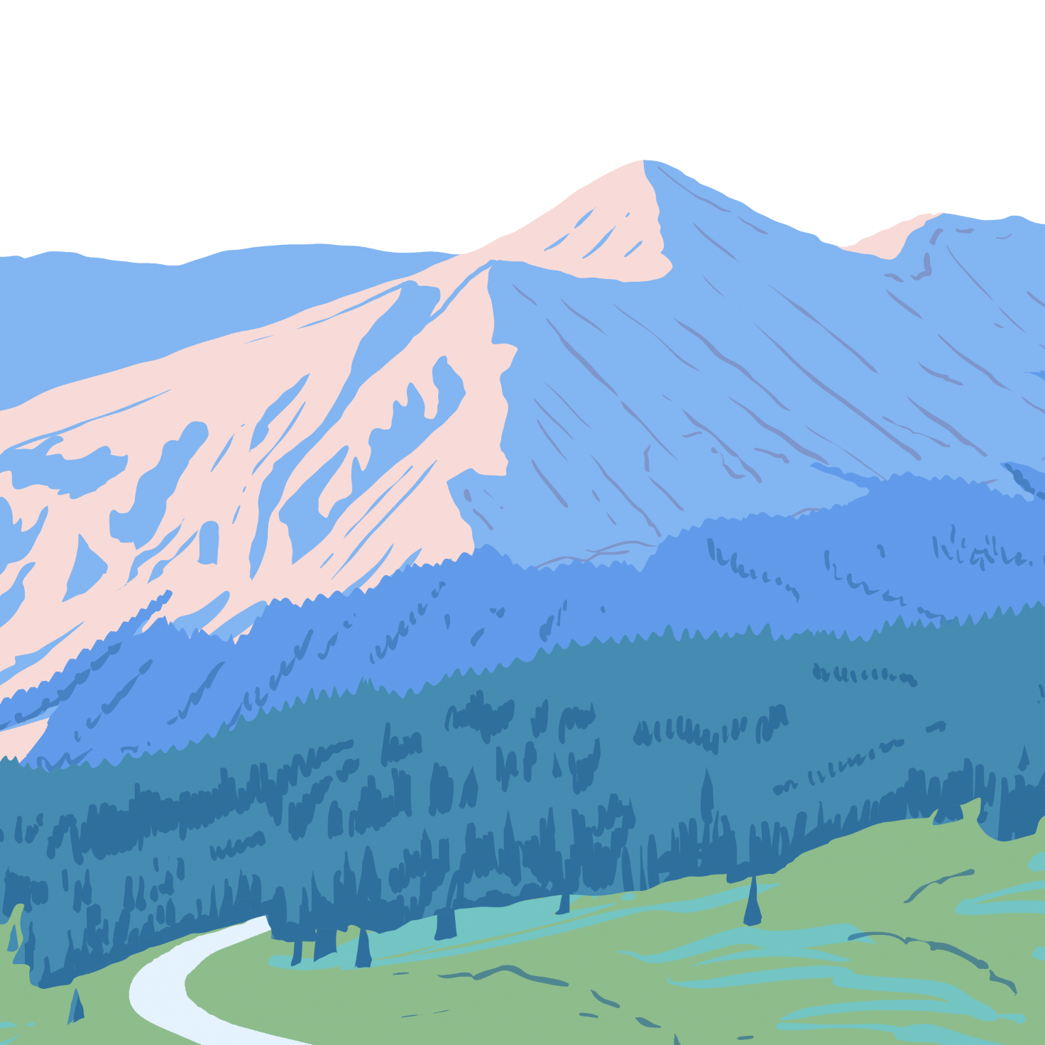 Buena Vista Colorado Print