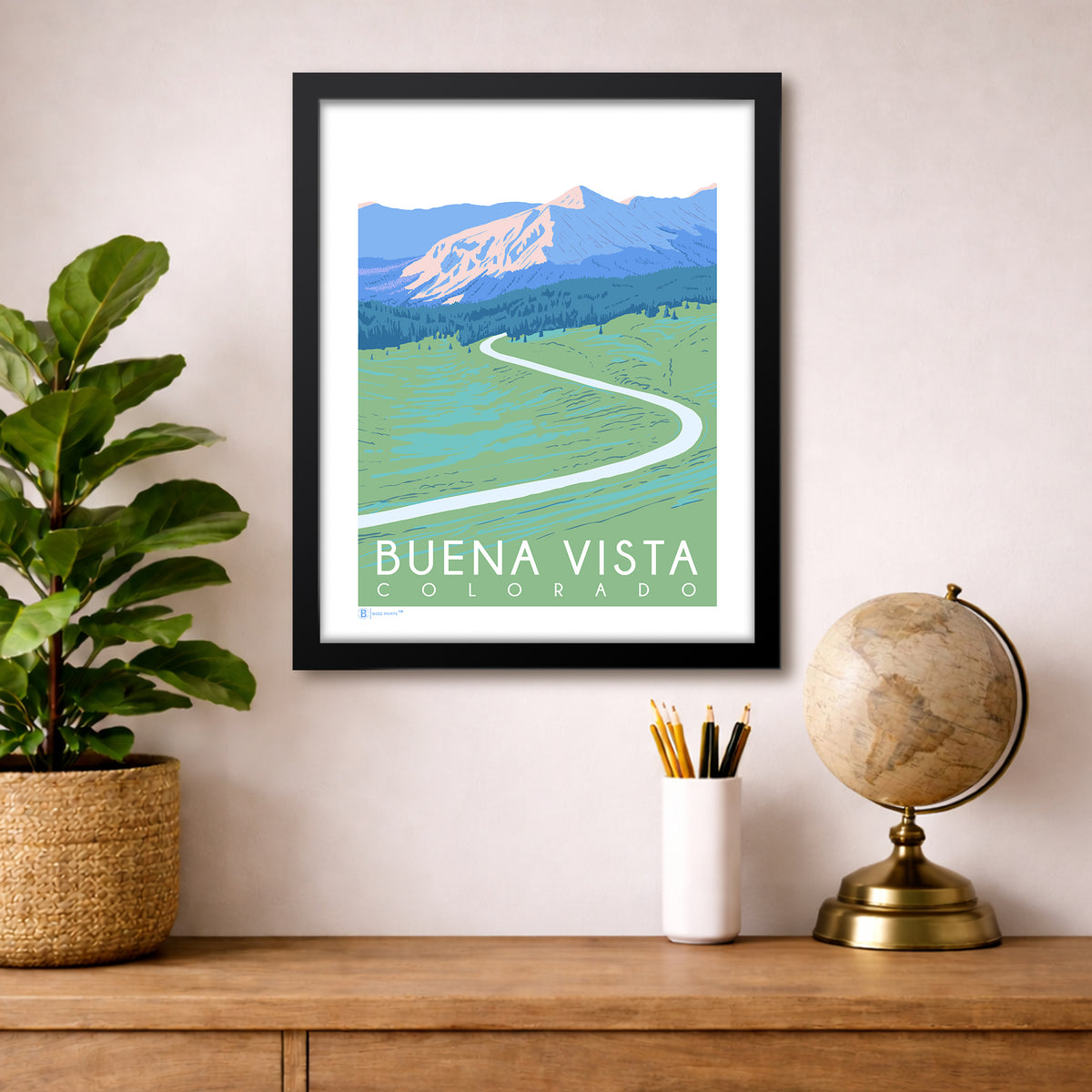 Buena Vista Colorado Print