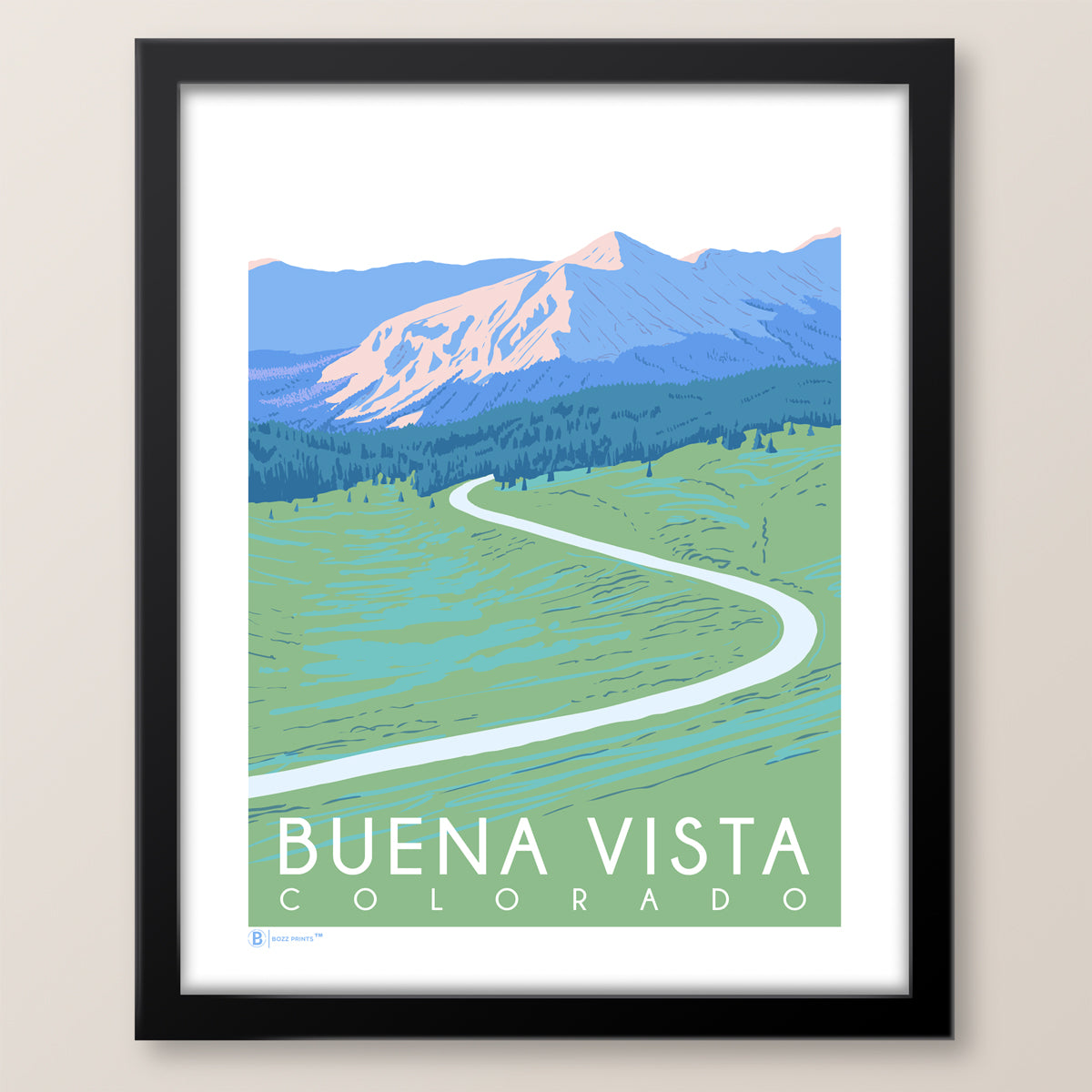 Buena Vista Colorado Print