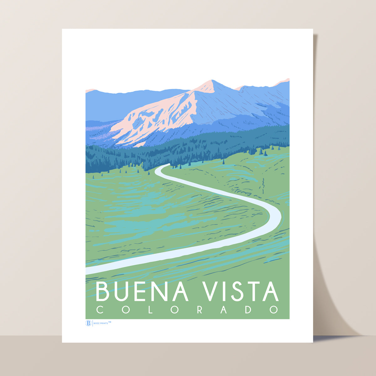 Buena Vista Colorado Print