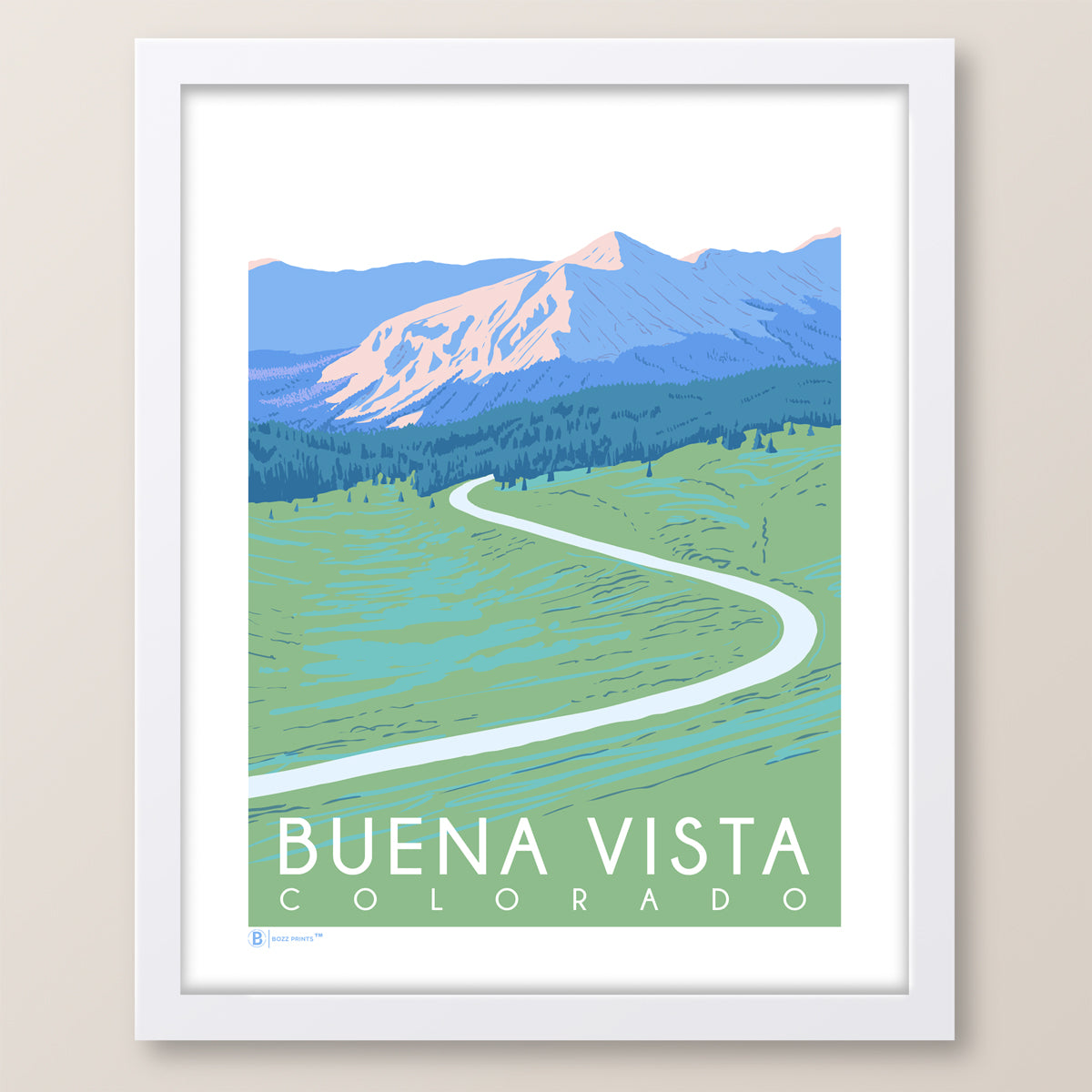 Buena Vista Colorado Print