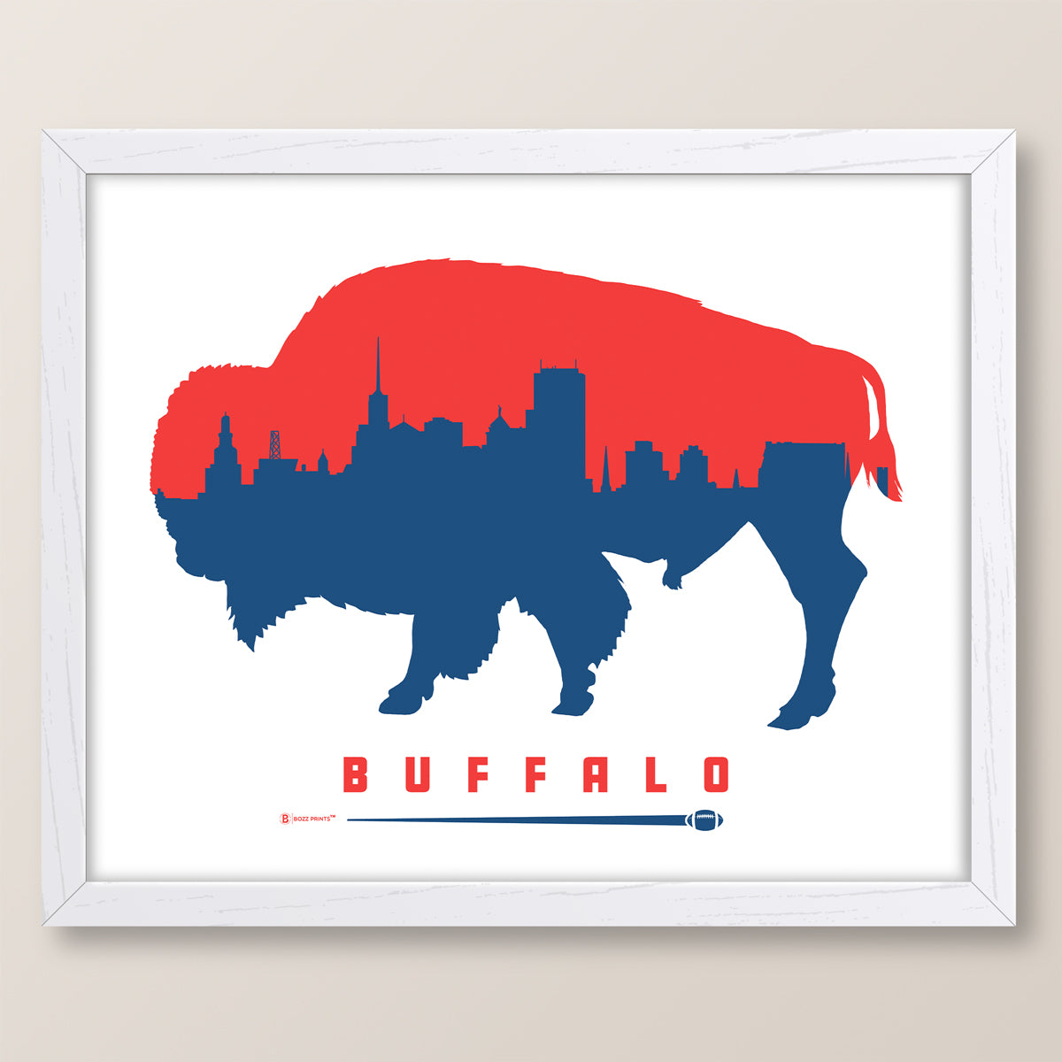 Buffalo Football Print