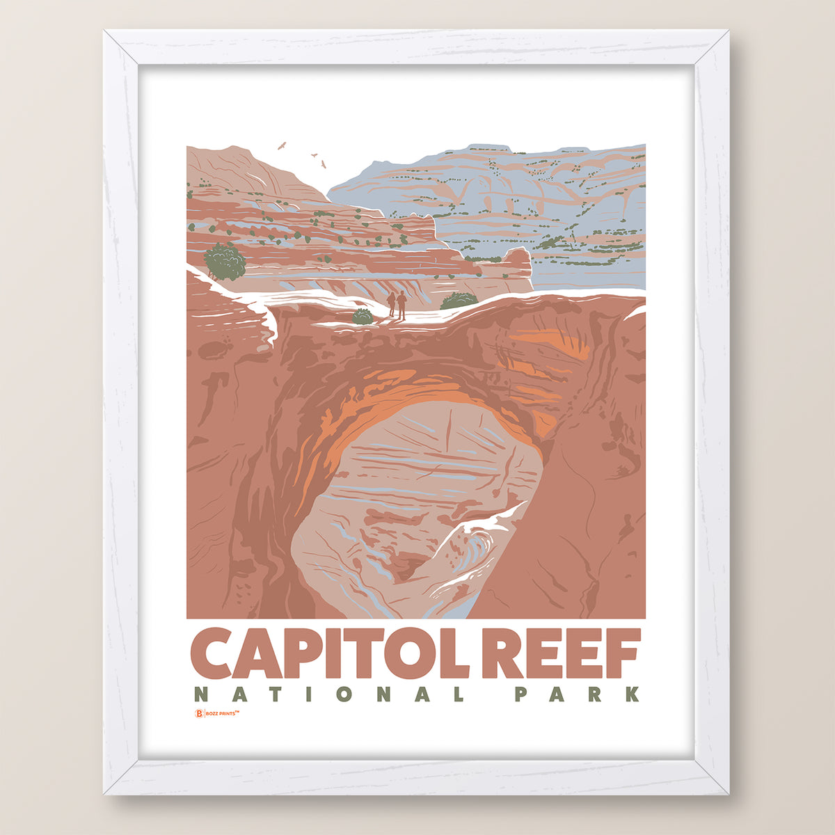 Capitol Reef National Park Cassidy Arch Print