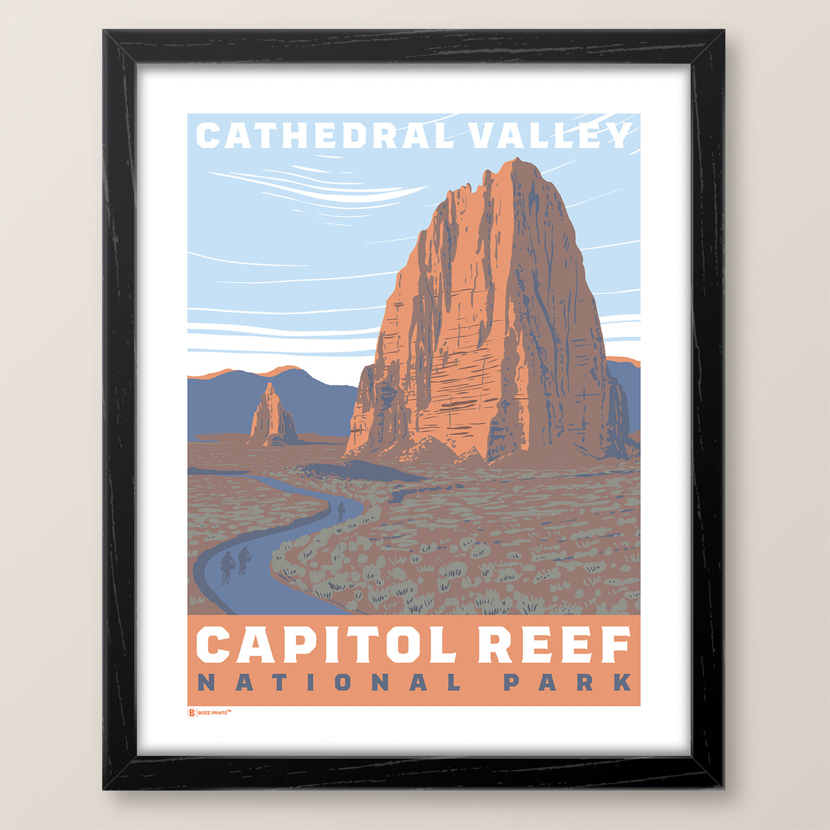 Capitol Reef National Park Cathedral Valley Print
