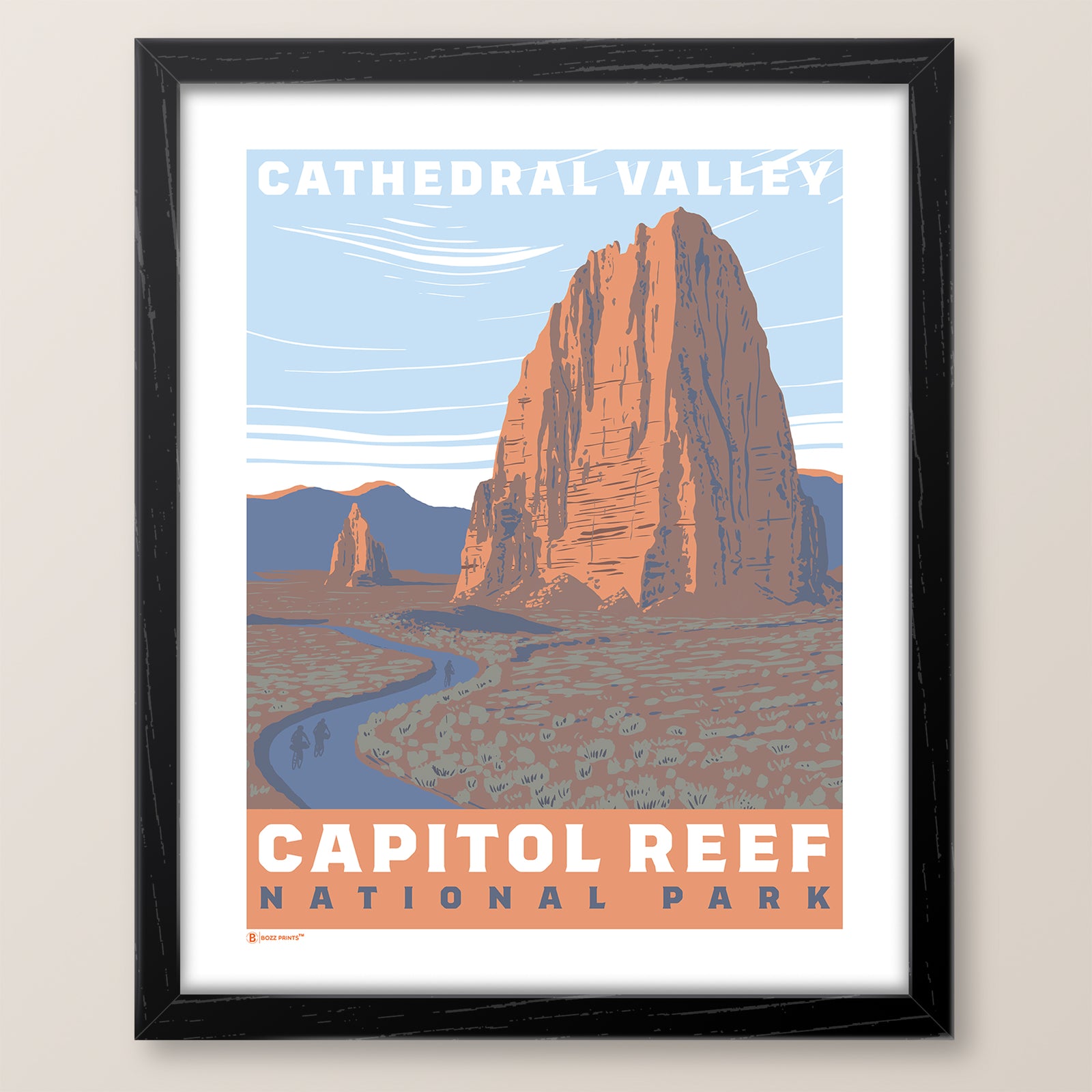 Capitol Reef National Park Cathedral Valley Print