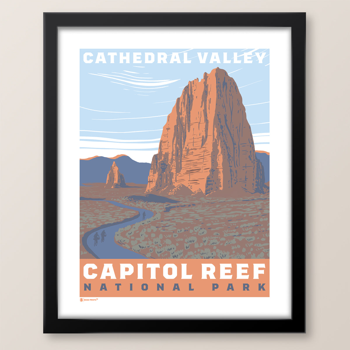 Capitol Reef National Park Cathedral Valley Print