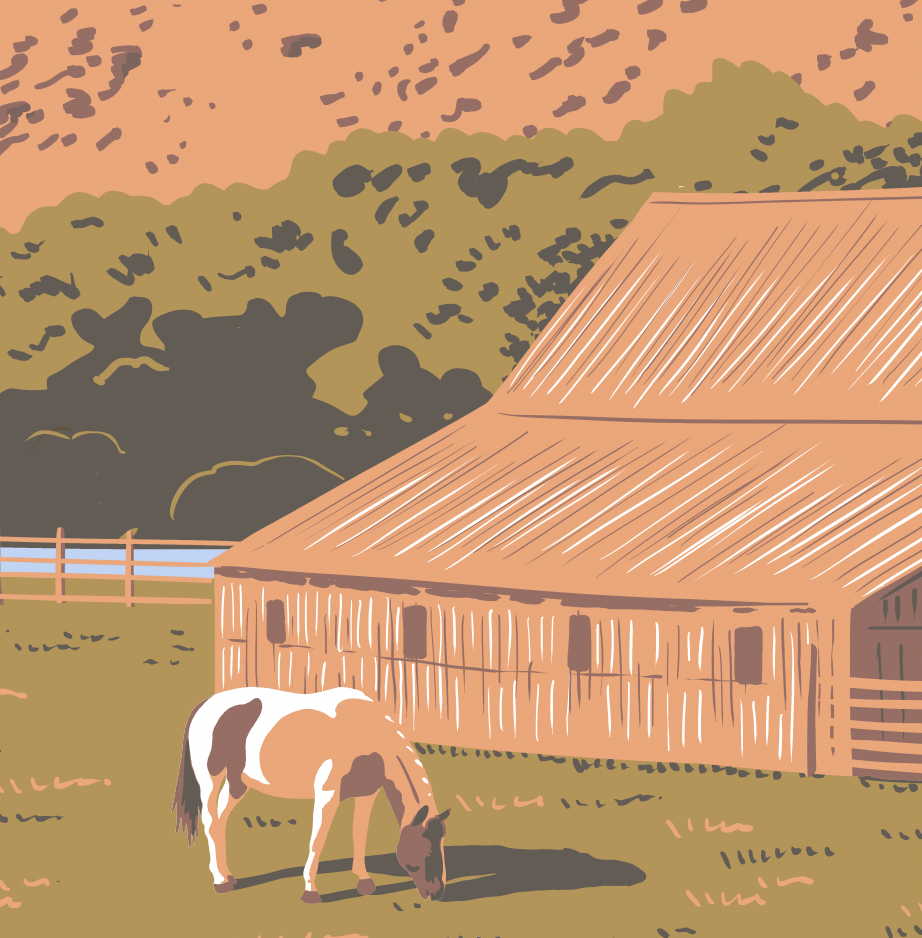 Capitol Reef National Park Fruita Barn Print