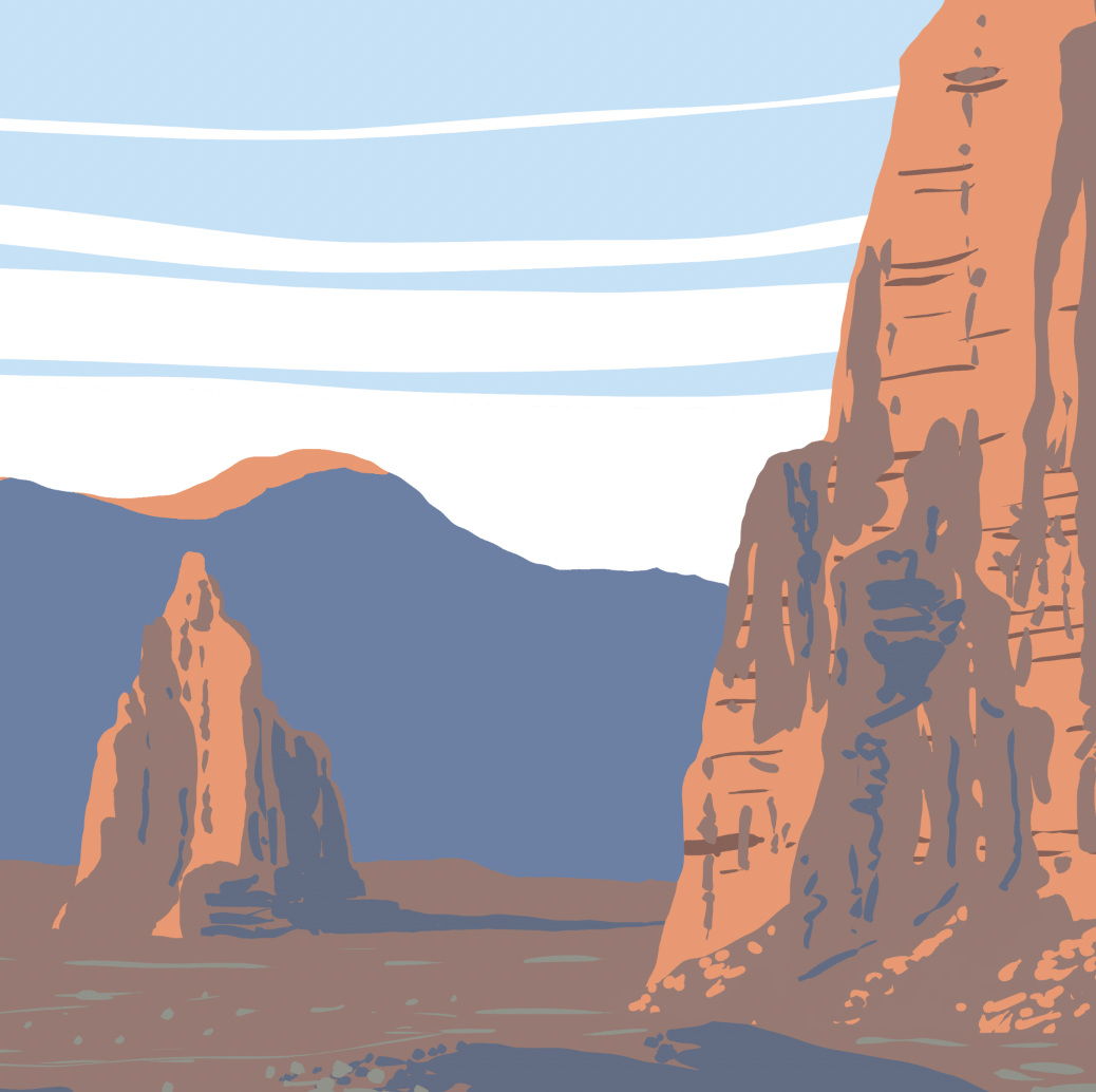 Capitol Reef National Park Cathedral Valley Print