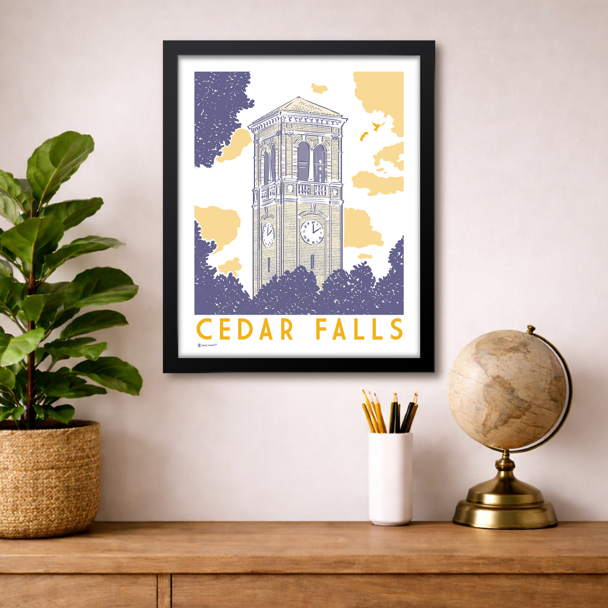 Cedar Falls Campanile Print