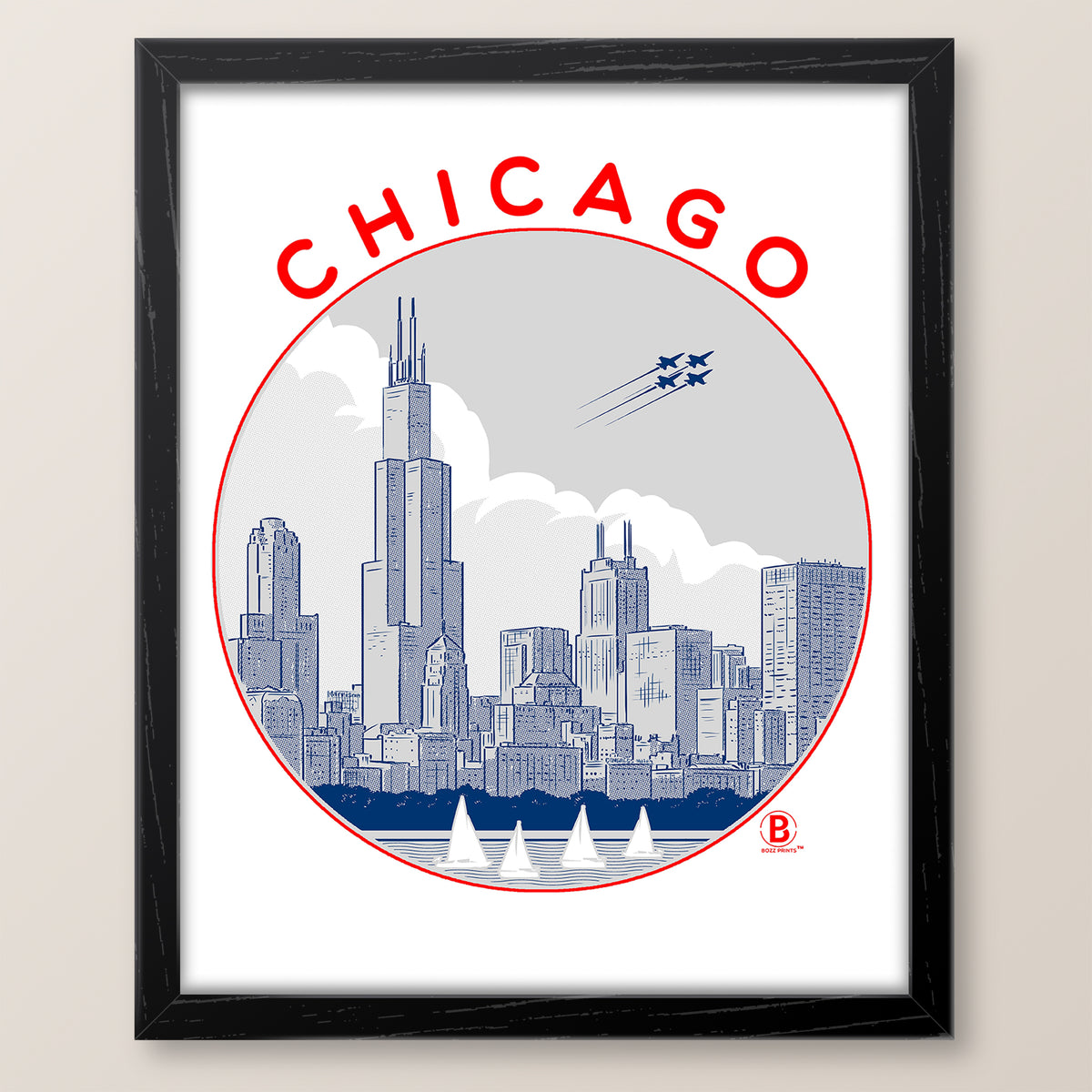 Chicago Circle Print