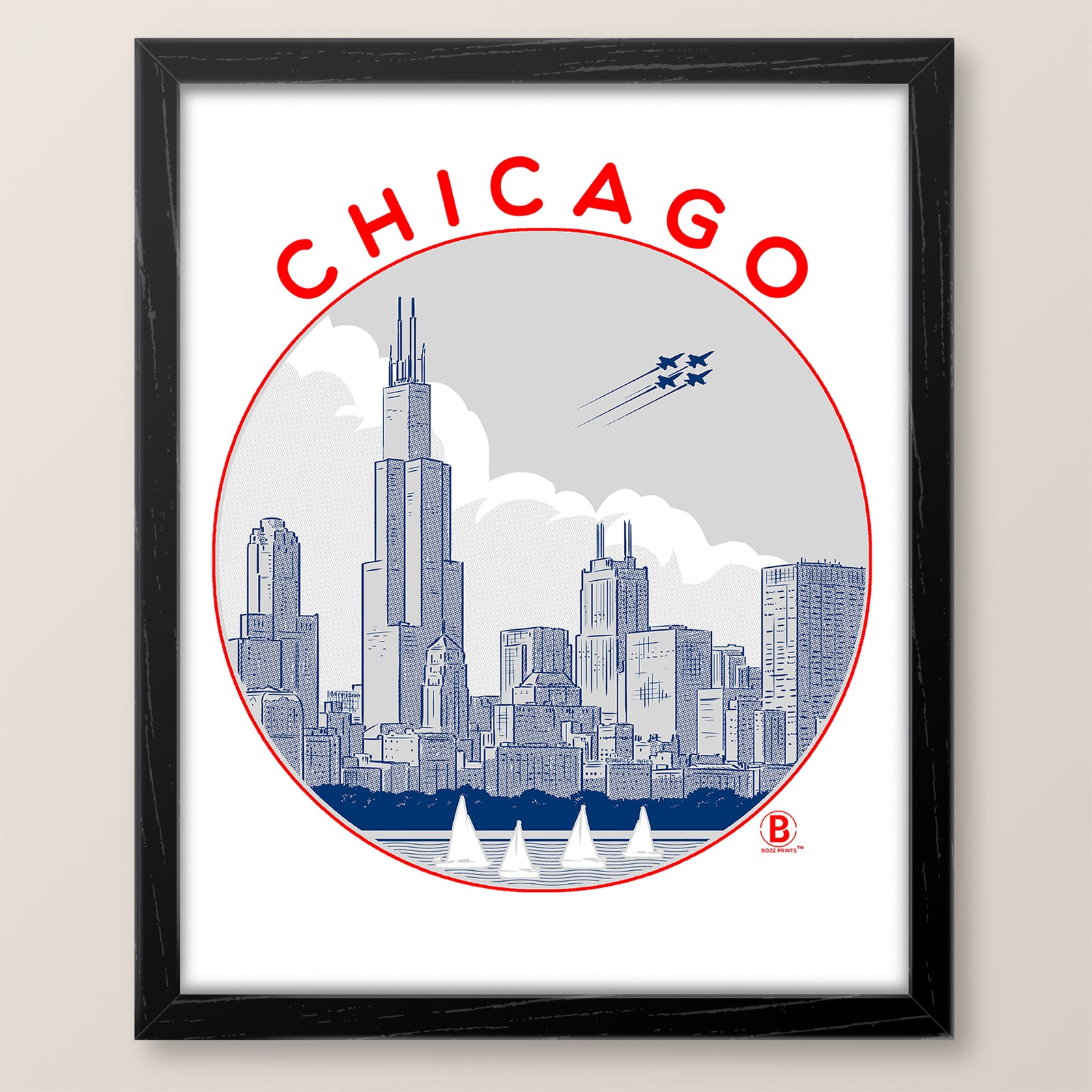 Chicago Circle Print