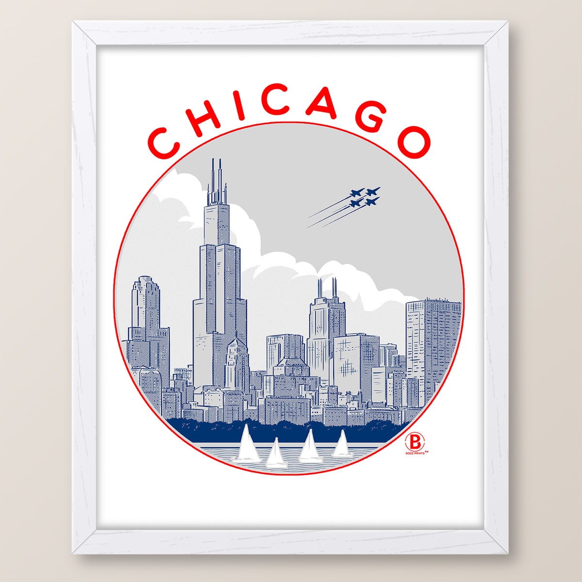 Chicago Circle Print