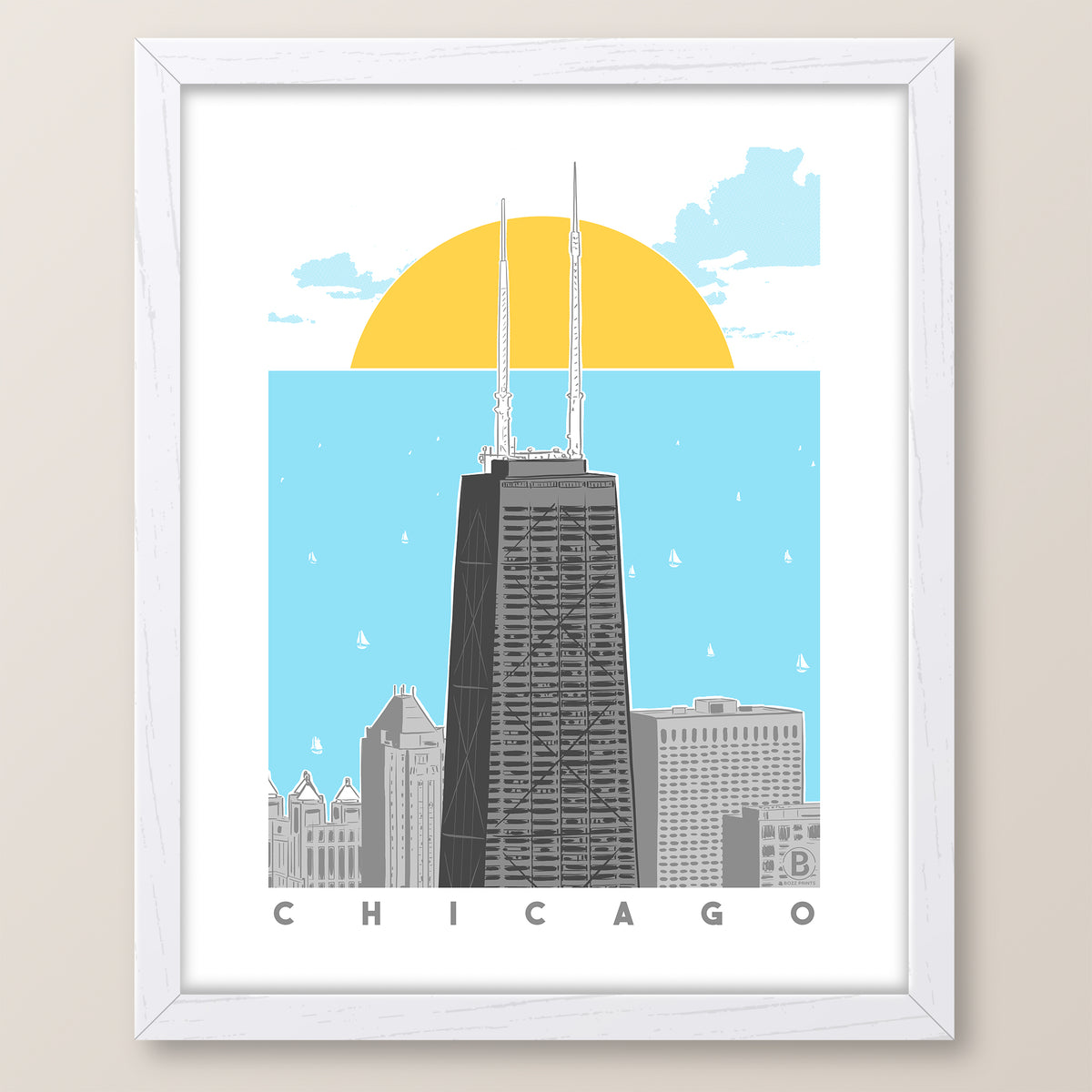 Chicago Lakeview Print