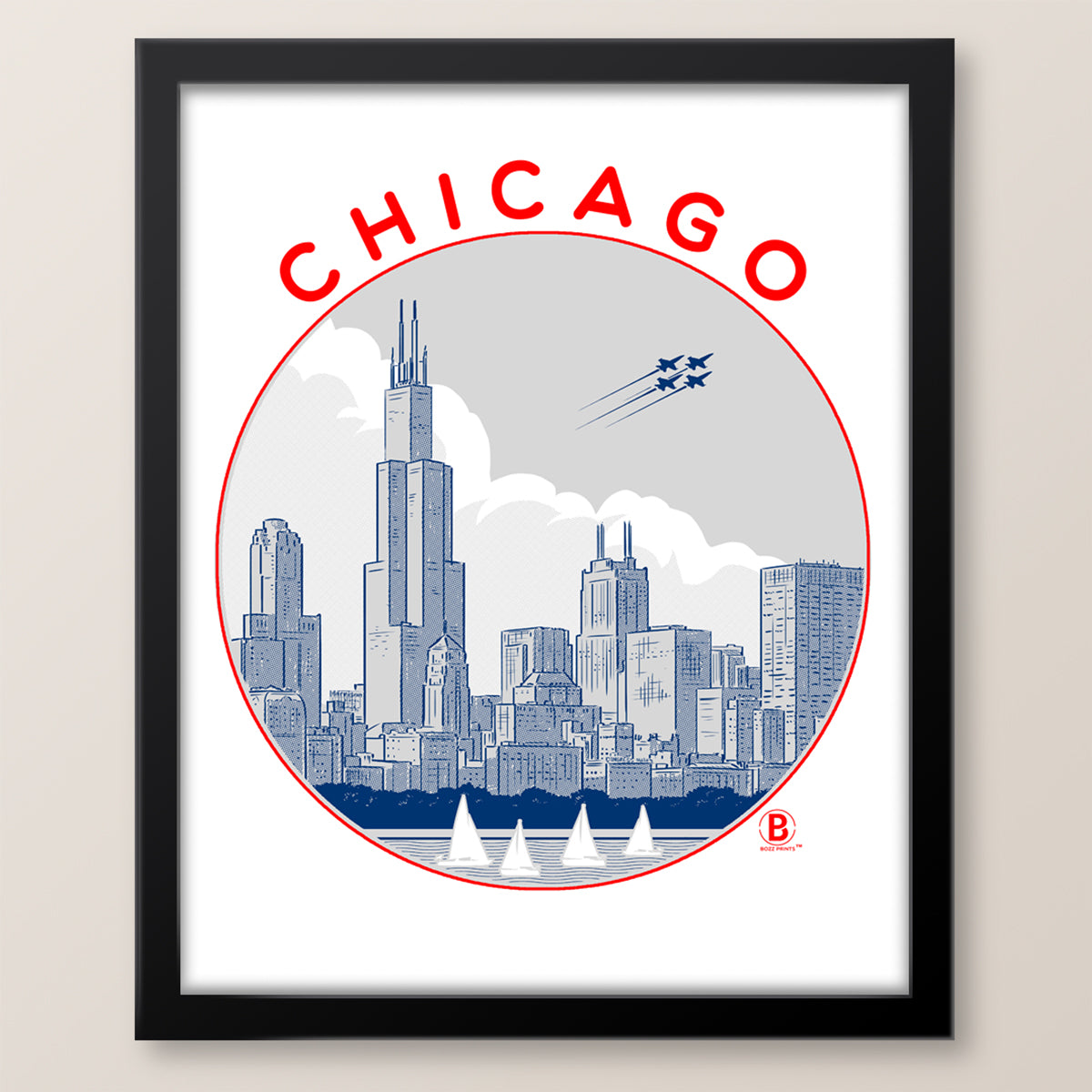 Chicago Circle Print