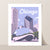 Chicago Cloud Gate Skyline Print