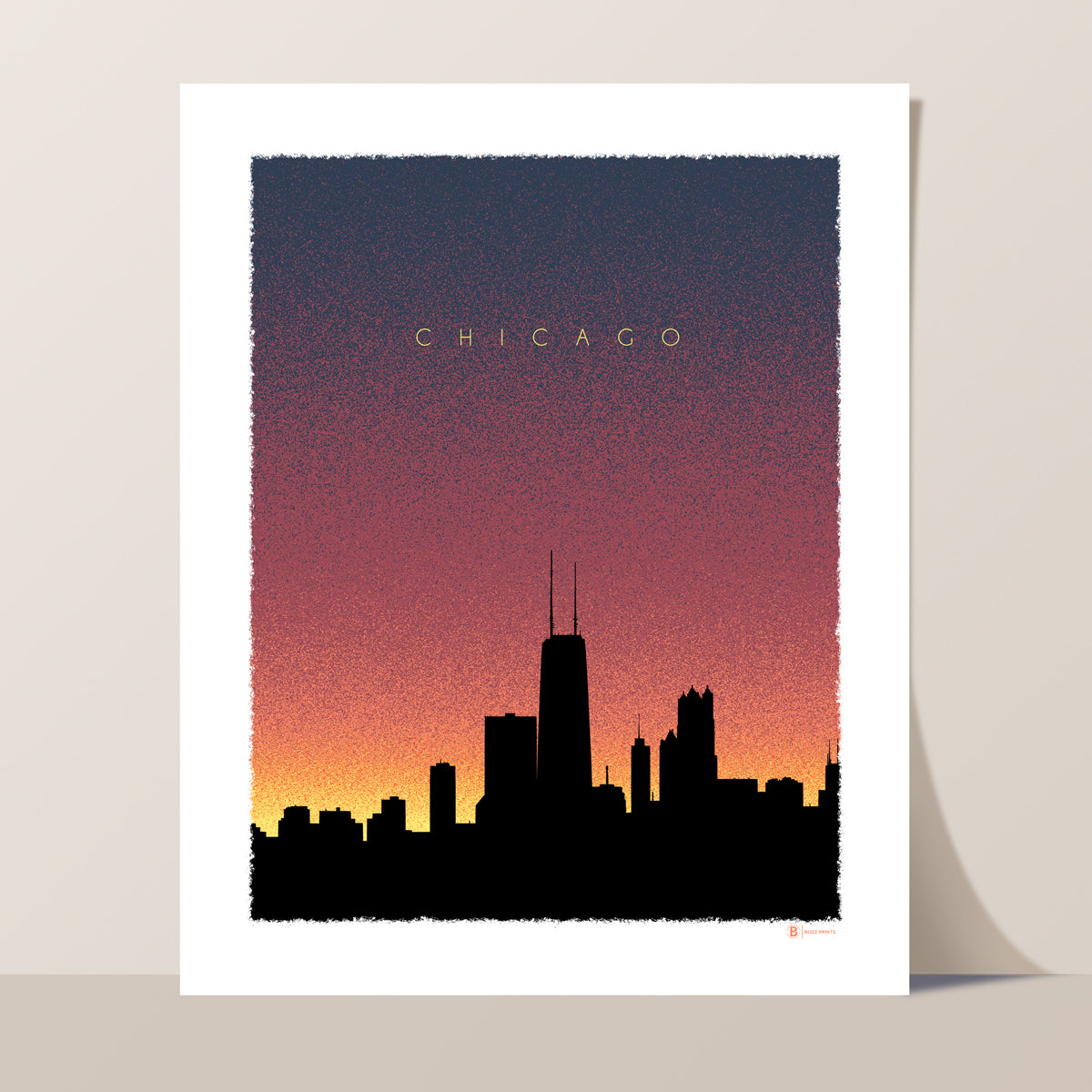 Chicago Dusk Print