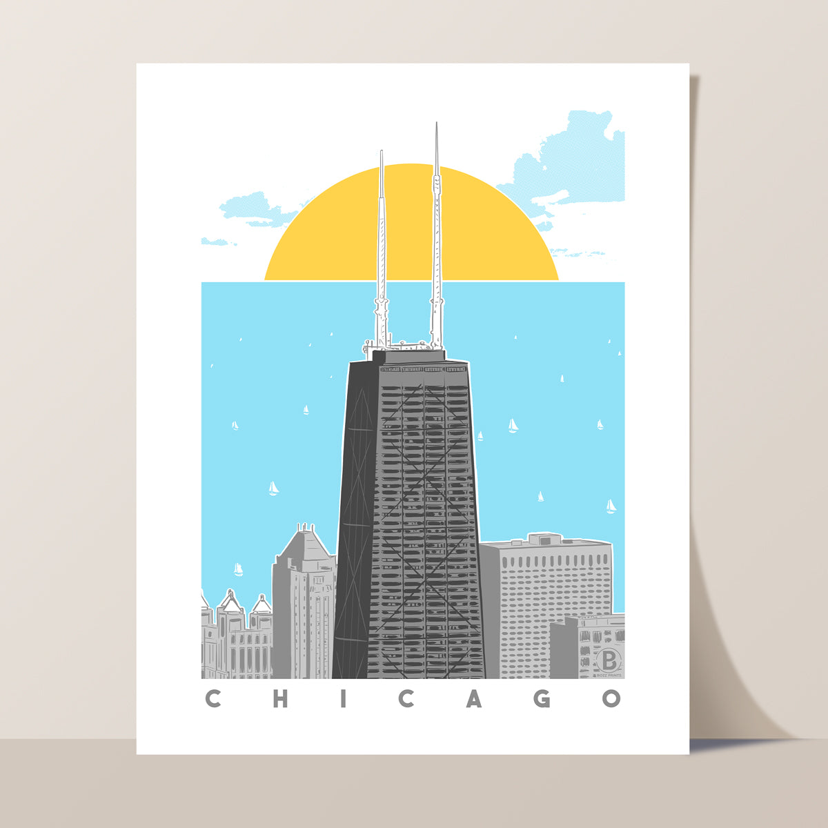 Chicago Lakeview Print