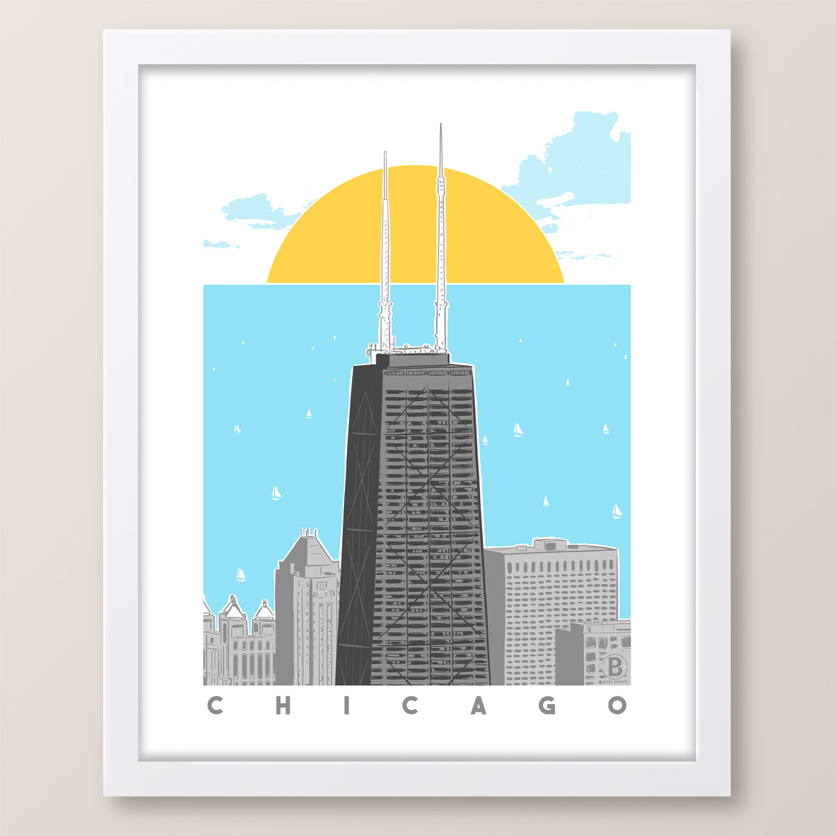 Chicago Lakeview Print