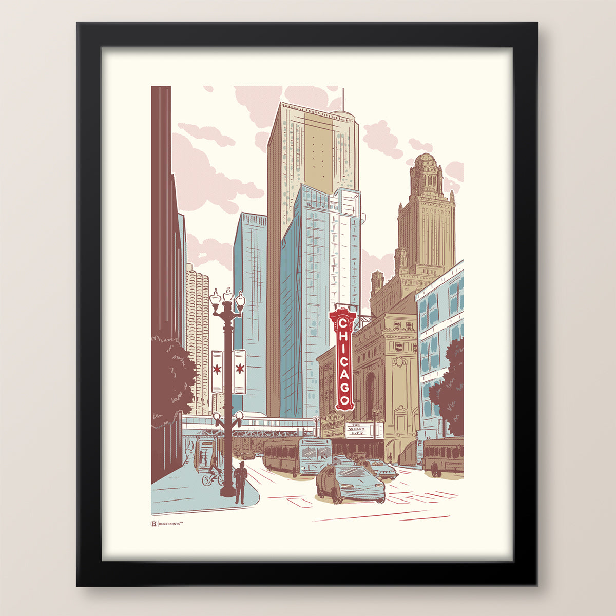 Chicago Loop Print