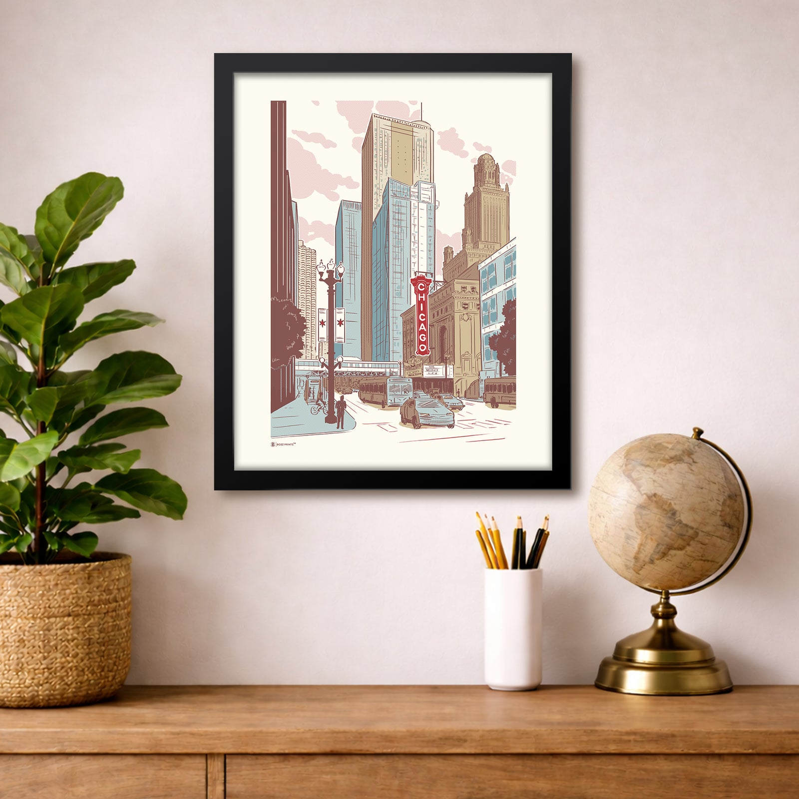 Chicago Loop Print
