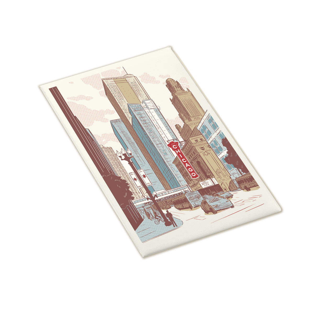 Chicago Loop Hard Magnet