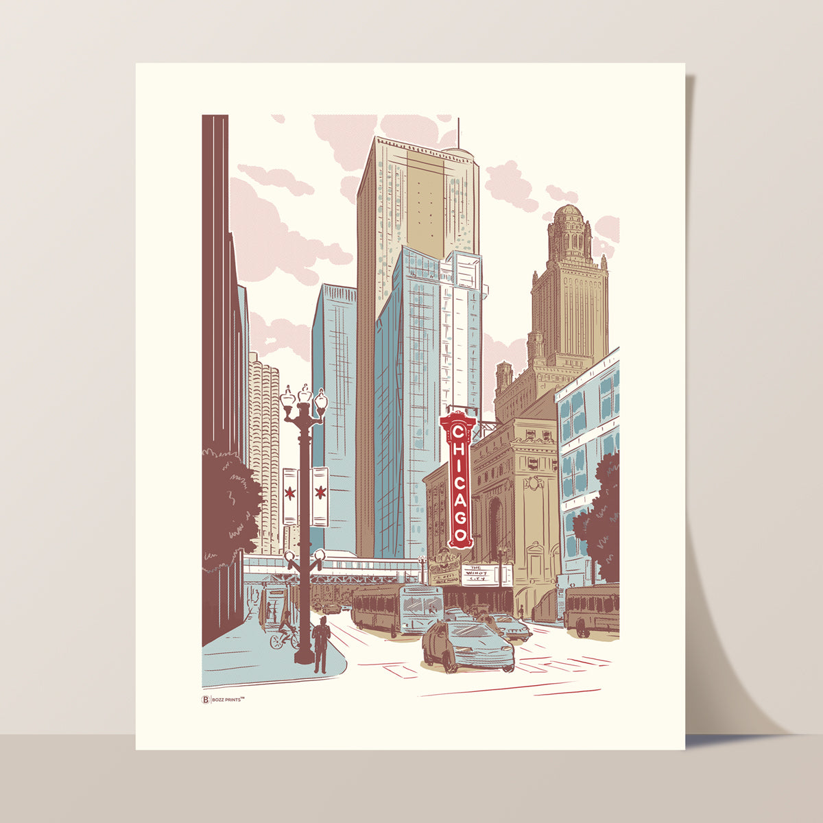 Chicago Loop Print